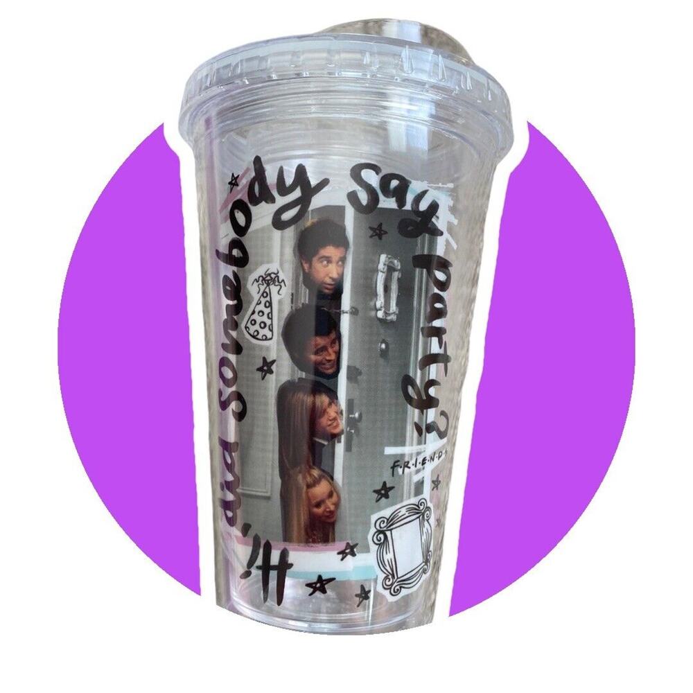 Infusion Tumbler Cup with Lid by Friends TV Show